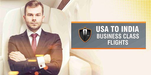 USA to india business class flights