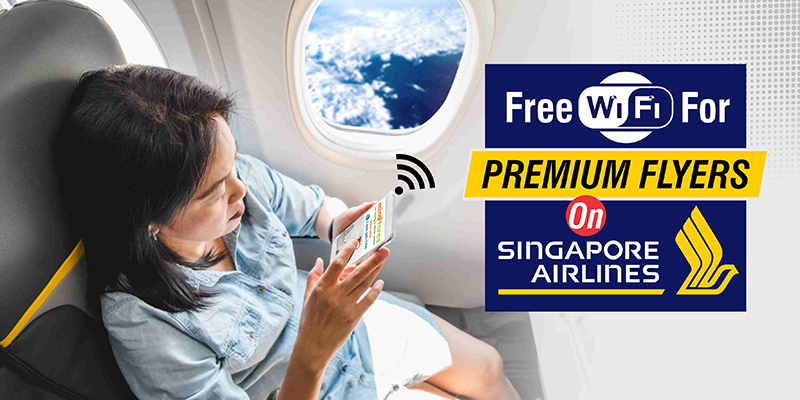 Free Wi-Fi For Premium Flyers On Singapore Airlines!