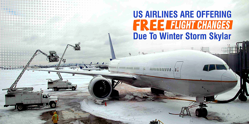 US Airlines Are Offering Free Flight Changes Due To Winter Storm Skylar