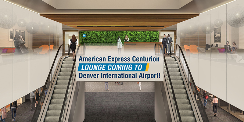 American Express Centurion Lounge Coming To Denver International Airport!