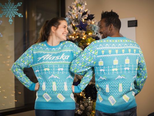 Alaska Airlines to Give Priority Boarding to People in Ugly Sweaters