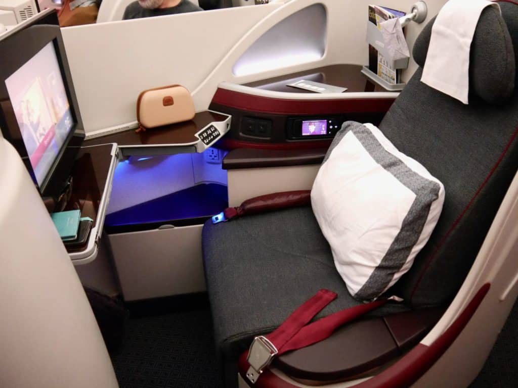 Know Your Business Class Seat