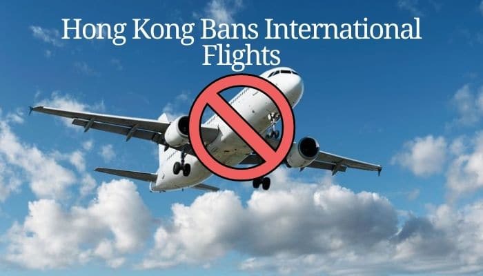 Hong Kong bans international travel