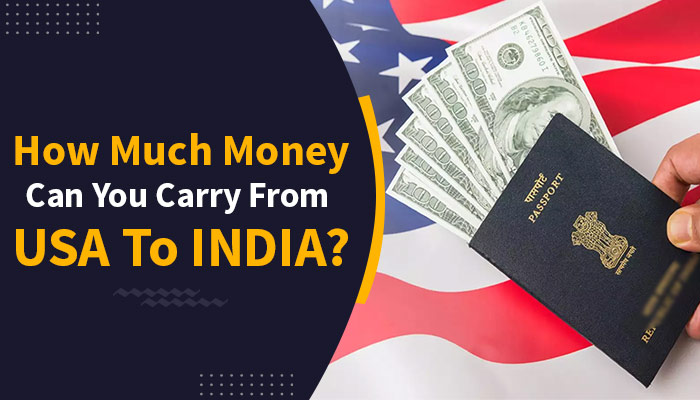 How Much Money Can You Carry from USA To India